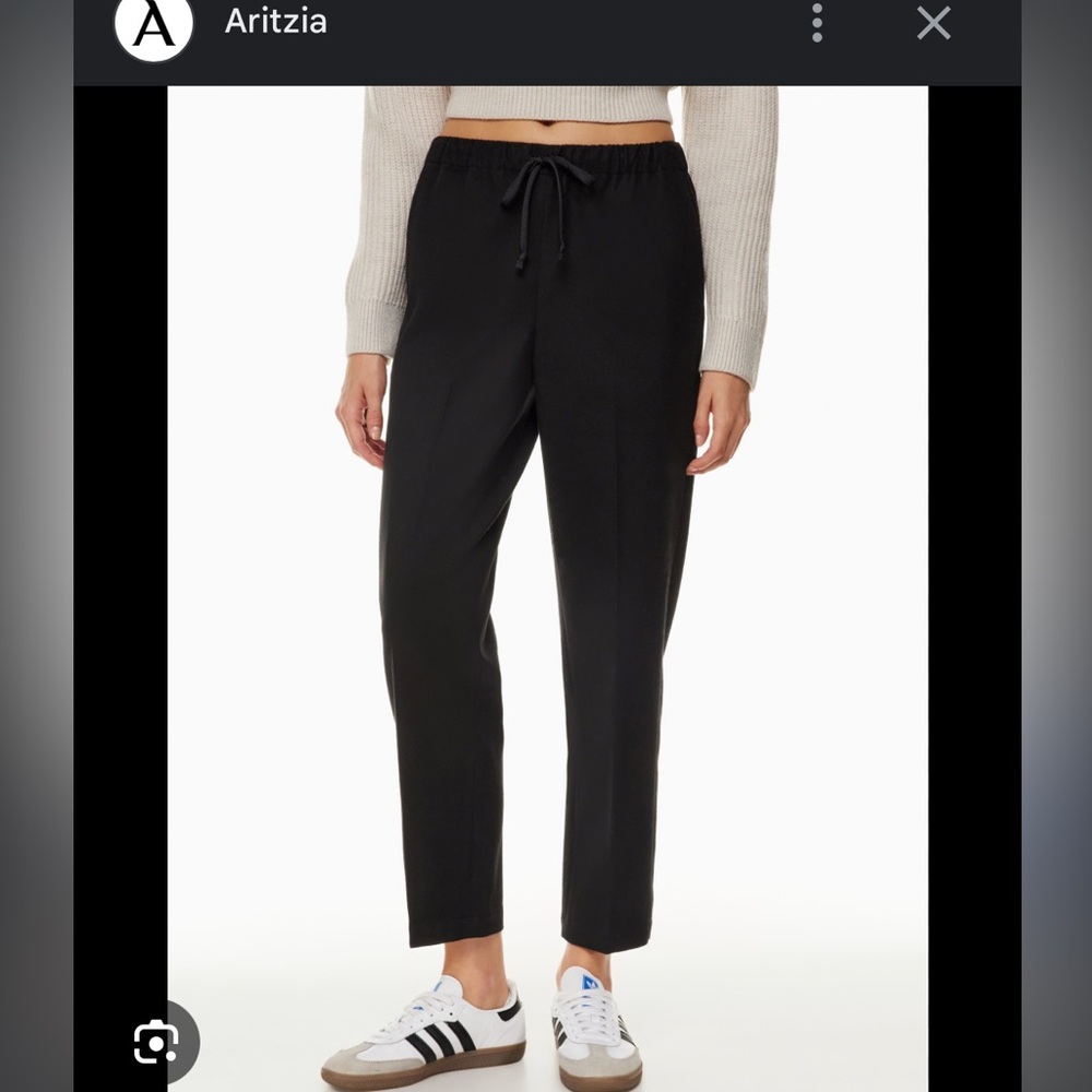 Aritzia Jimmy Pant in Black the Group by Babaton